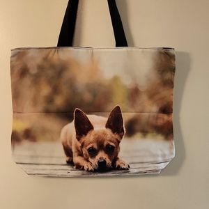 NEW- Tote Bag - Shoulder Bag- CHIHUAHUA
